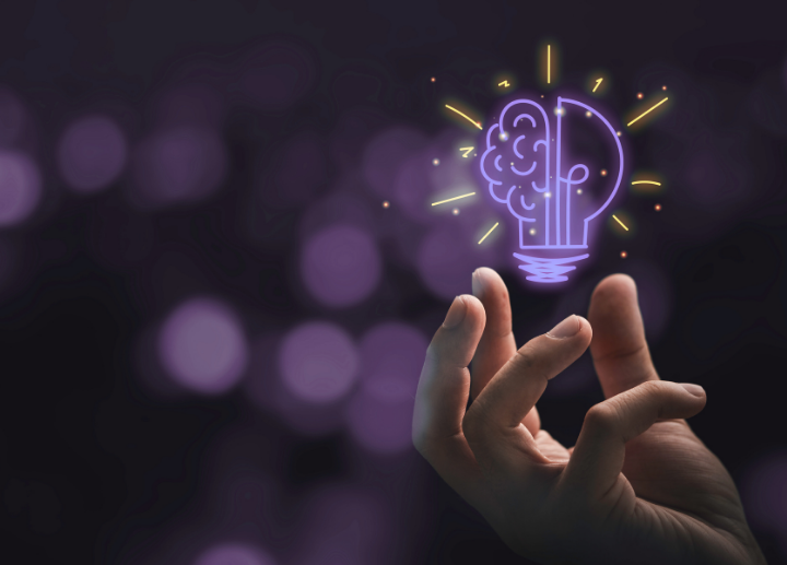 image of a lightbulb in a hand